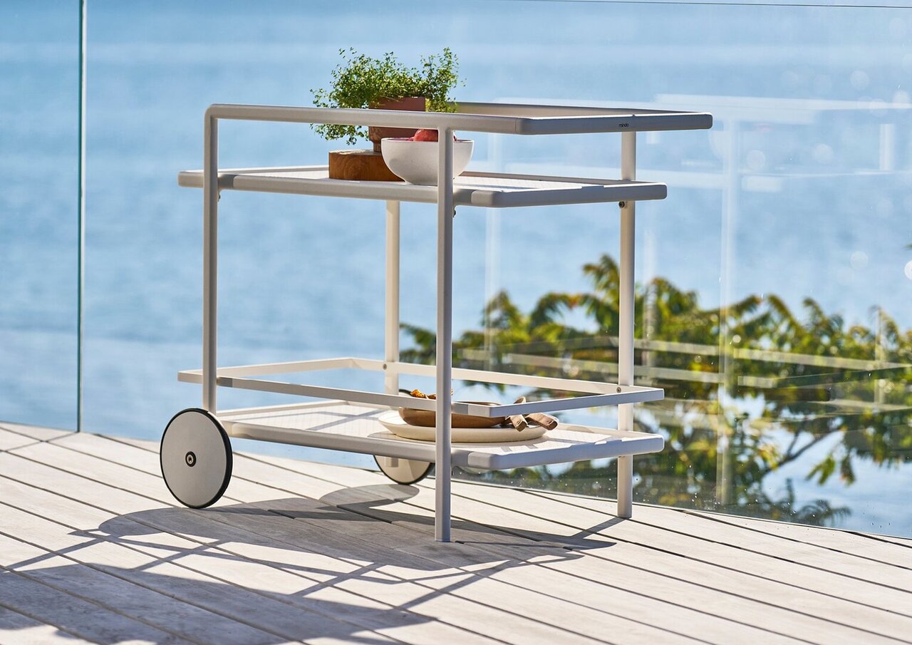 Mindo 120 Trolley - Servierwagen - Light Grey