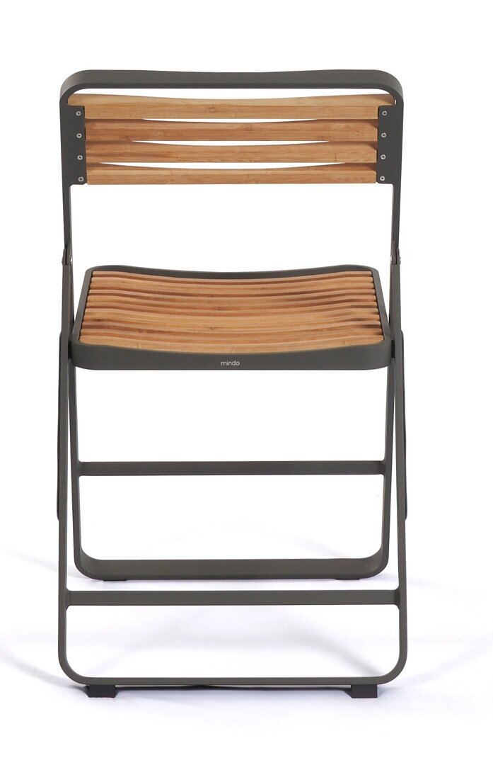 Mindo 121 Foldable Dining chair - Klappstuhl - Bamboo - Dark Grey