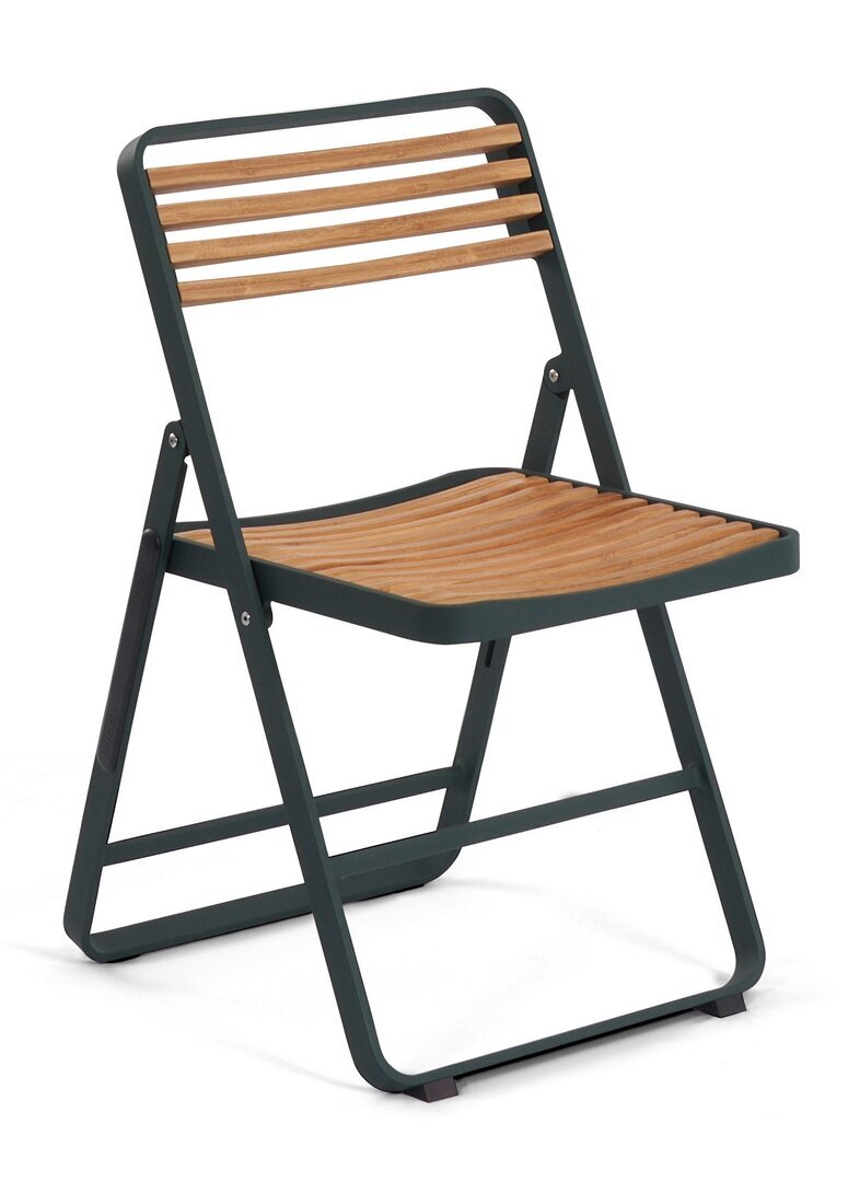 Mindo 121 Foldable Dining chair - Klappstuhl - Bamboo - Dark Green