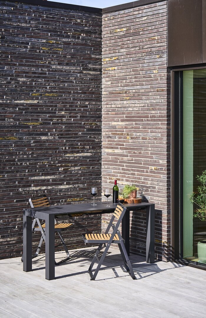 Mindo 121 Foldable Dining chair - Klappstuhl - Bamboo - Dark Grey