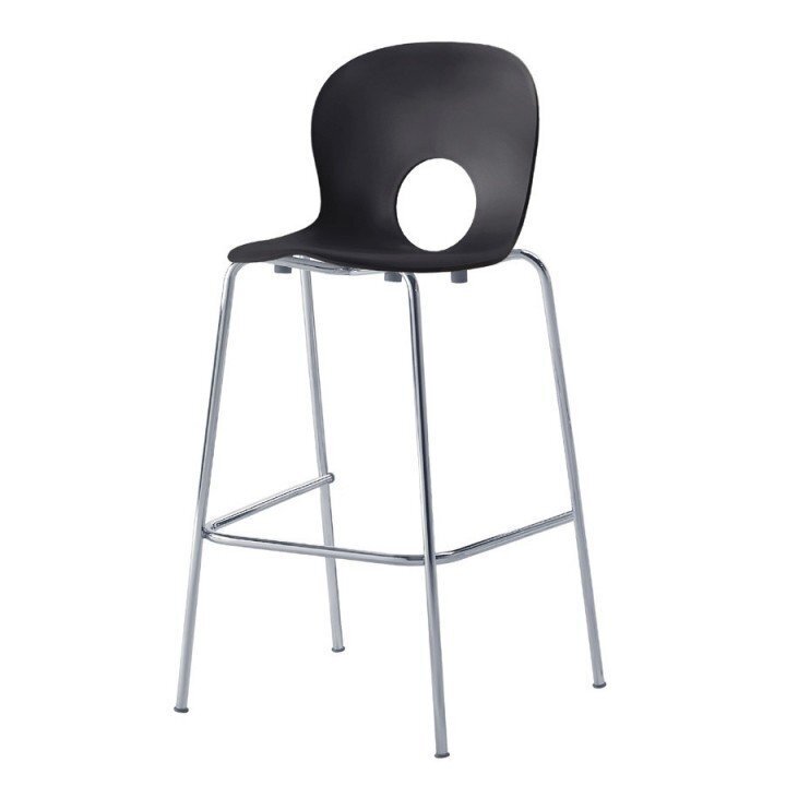 Rexite Olivia Stackable High Stool - Anthracite 