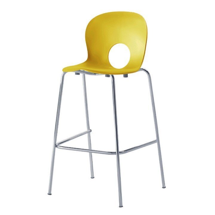 Rexite Olivia Stackable High Stool - Yellow