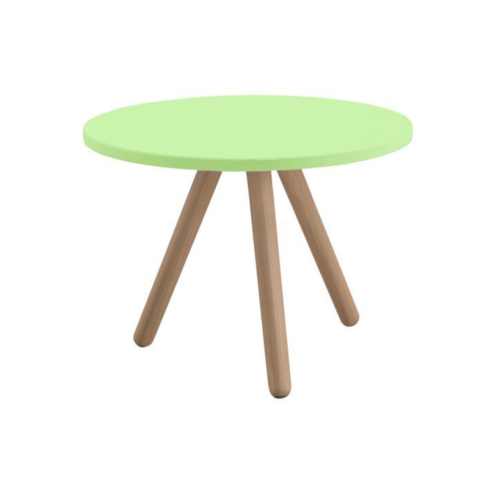 Rexite Woody Round side Table Diameter 60 cm - Green
