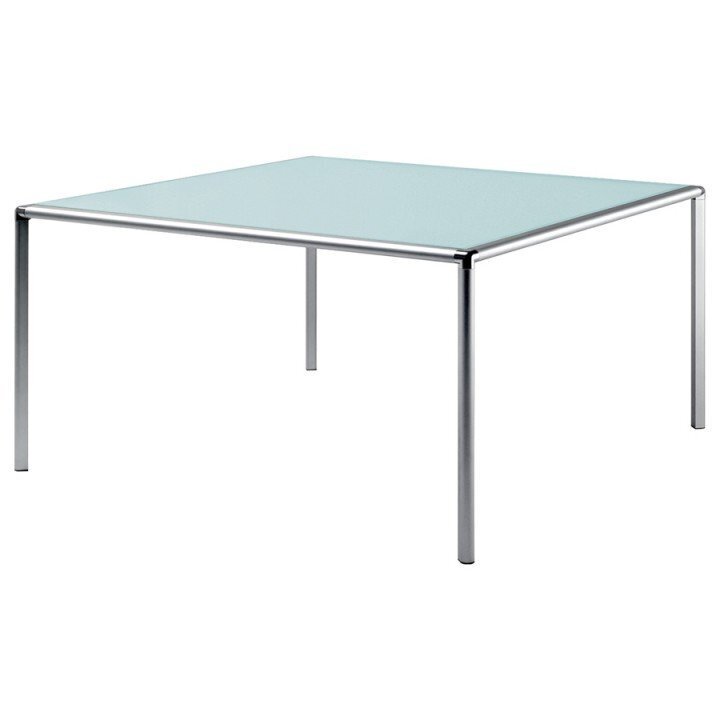 Rexite Enrico X Square Table - Matt Crystal