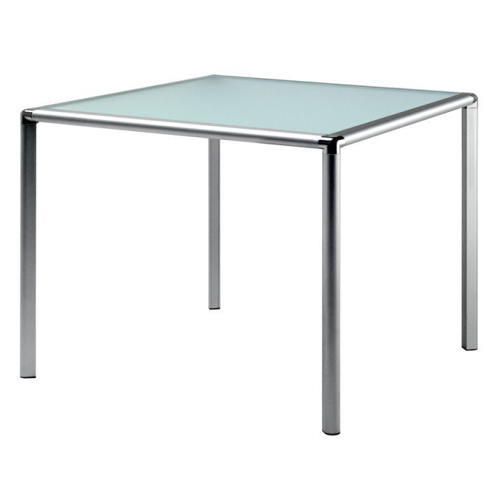 Rexite Enrico X Rectangular Table - Matt Crystal - Width: 120 cm
