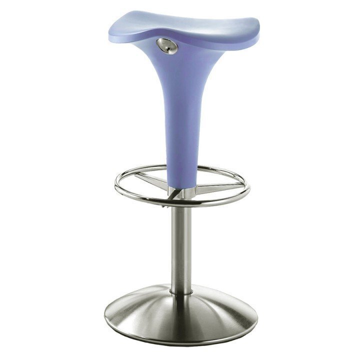 Rexite Zanzibar Stool with Fixed 77 cm Height - Light Blue