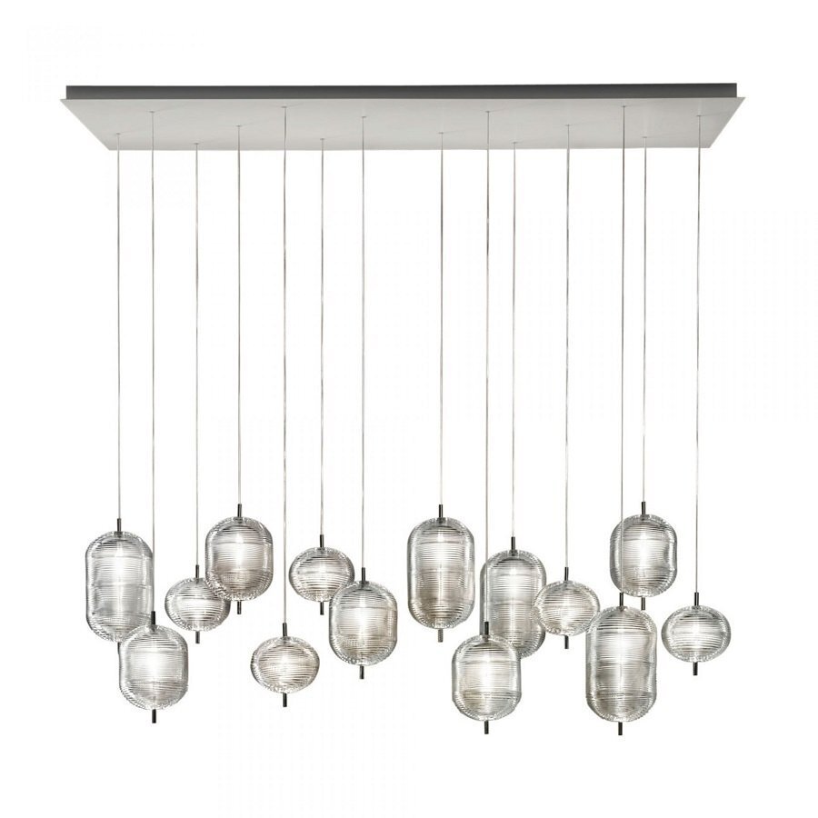 Lodes-Studio Italia Jefferson Hängeleuchte - 14 Leuchtmittel