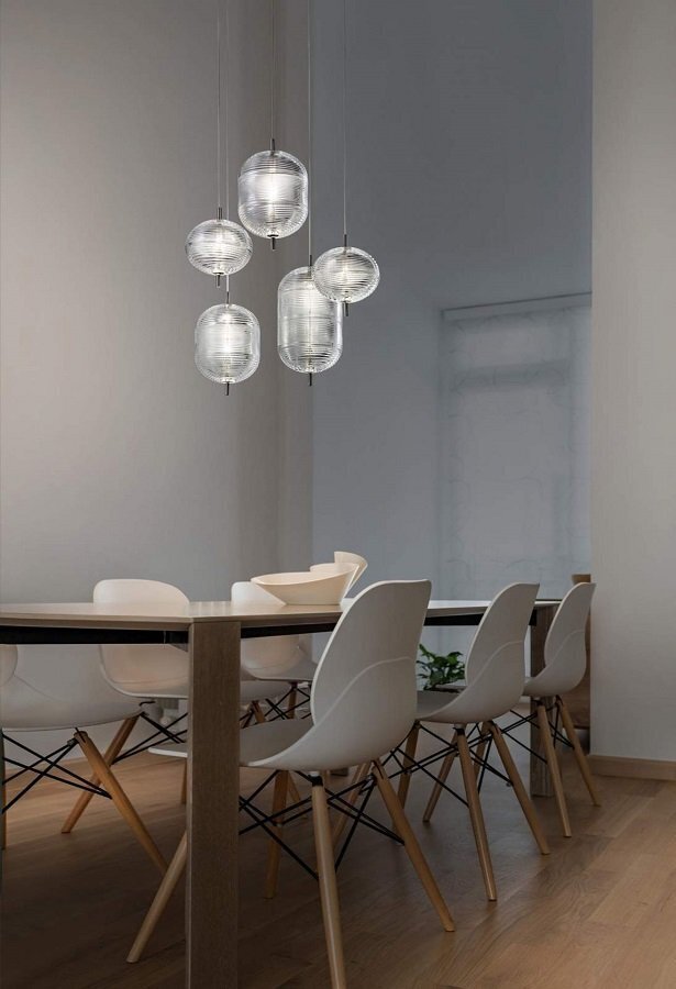 Lodes-Studio Italia Jefferson Hängeleuchte - 5 Leuchtmittel