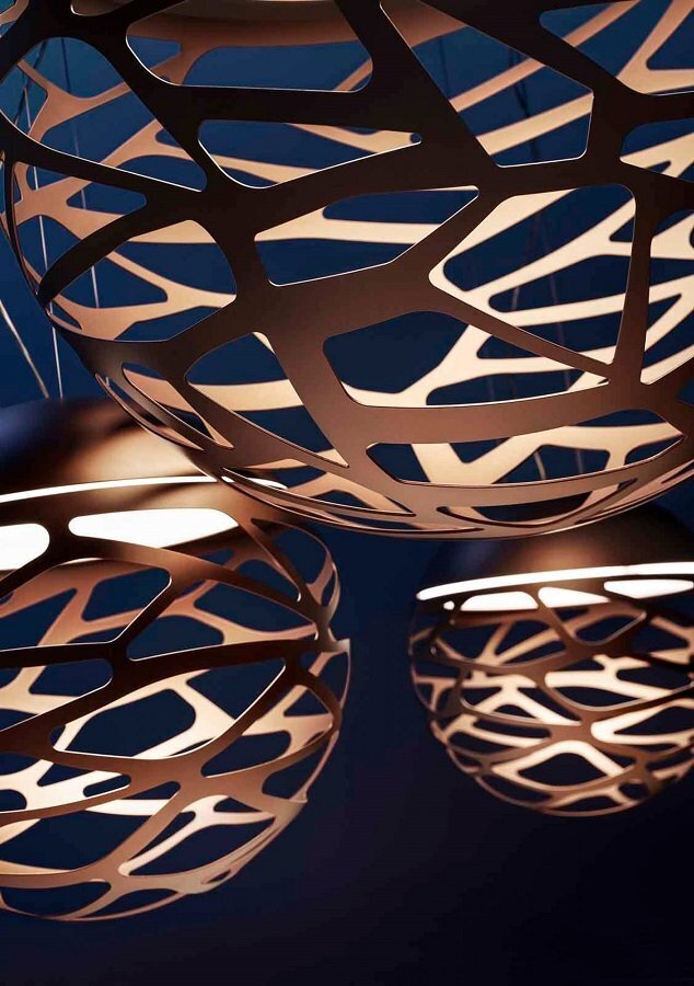 Lodes-Studio Italia Kelly Hängeleuchte - 80 -Bronze kupferig