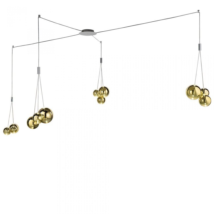 Lodes-Studio Italia Random Hängeleuchte - 12 Leuchtmittel