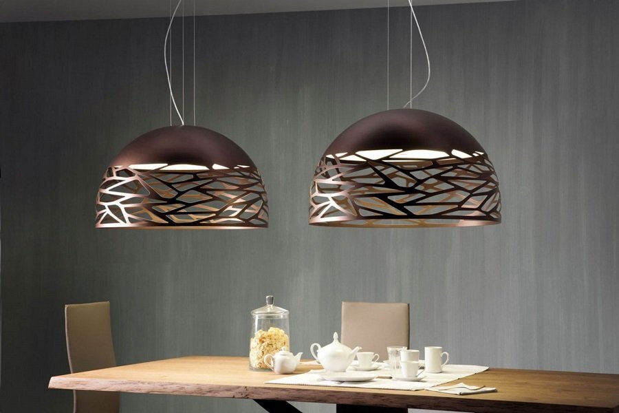 Lodes-Studio Italia Kelly Hängeleuchte - Multicolour - Bronze kupferig