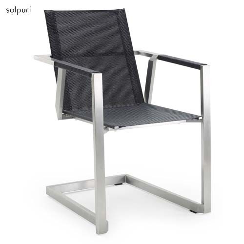 Solpuri Freischwinger Allure Edelstahl