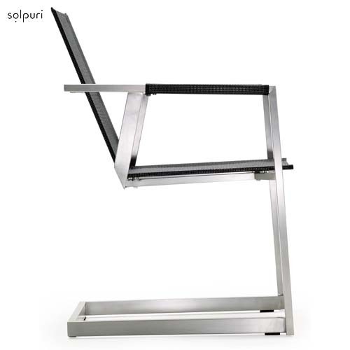 Solpuri Freischwinger Allure Edelstahl