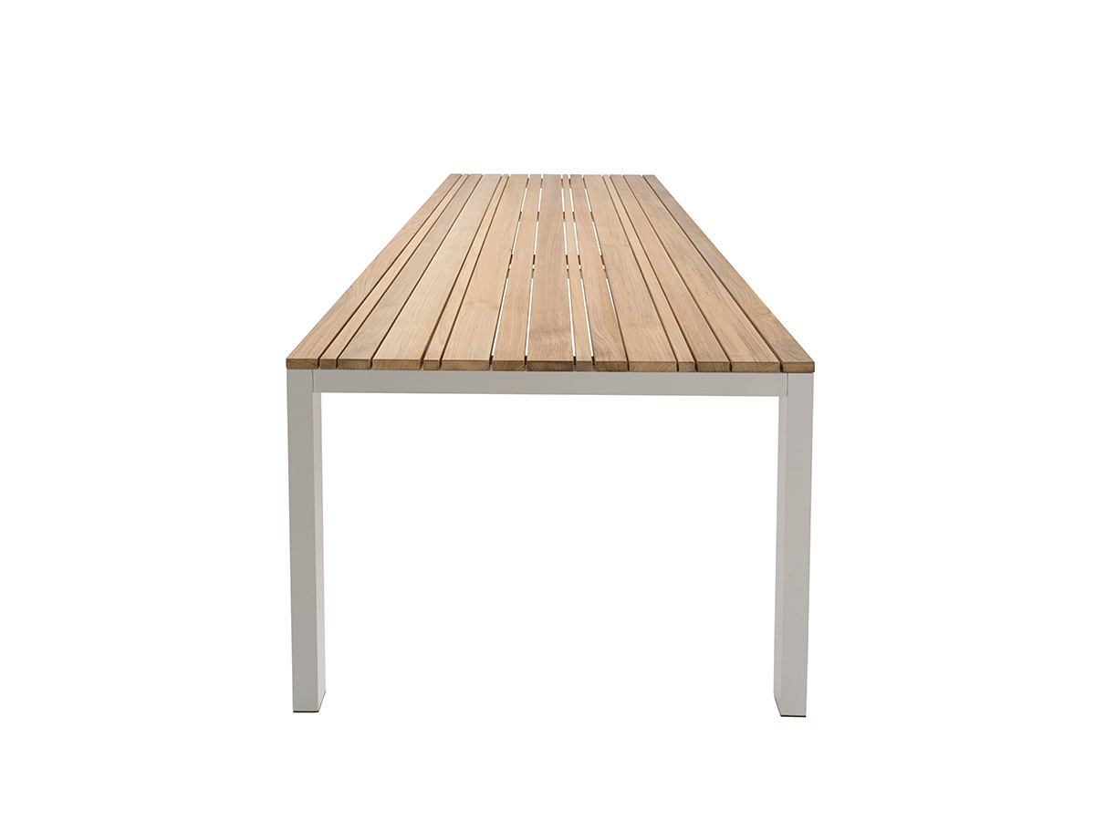 Solpuri CLASSIC Alu Teak Dining Tisch