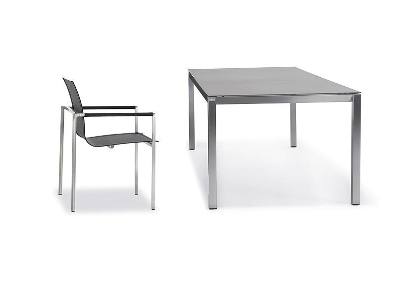 Solpuri Classic Stainless Steel Ceramic Dining Tisch
