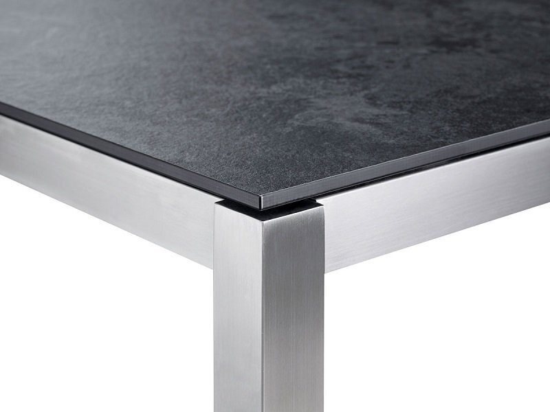Solpuri Classic Stainless Steel Hpl Dining Tisch