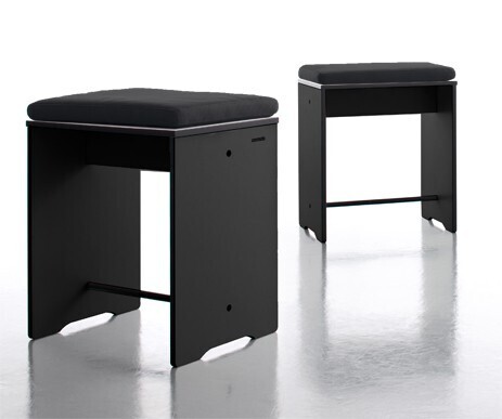 Conmoto Riva Hocker & Beistelltisch anthrazit