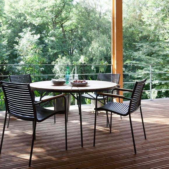 Cinas Ellen Gartentisch 130 anthrazit