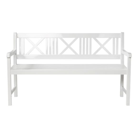 Cinas Rosenborg 3er Bank - Weiss