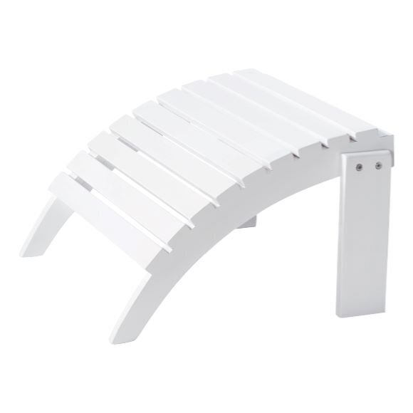 Cinas Adirondack Hocker - Weiss