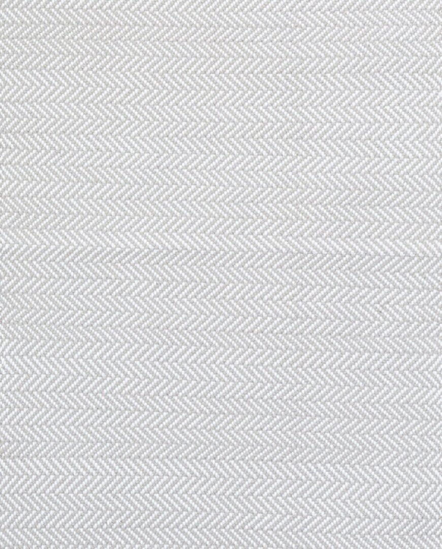 Dash and Albert Herringbone Pearl Grey/White Indoor/Outdoor Rug