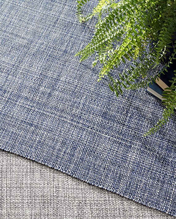 Dash And Albert Fusion Blue Indoor/Outdoor Rug