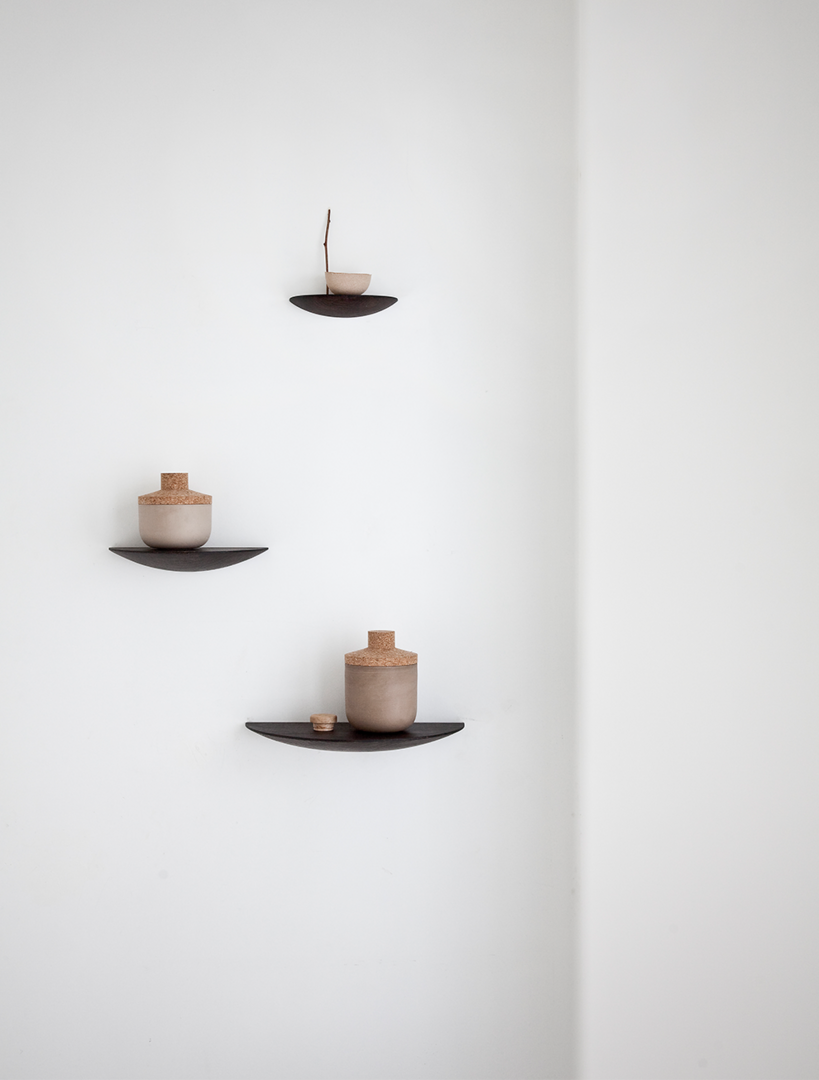 Audo Copenhagen Copenhagen Gridy Fungi Shelf Medium Gridy Fungi Shelf Small
