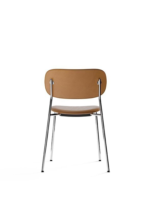 Audo Copenhagen Copenhagen Co Chair fully upholstered Chrome - Dakar - 0250
