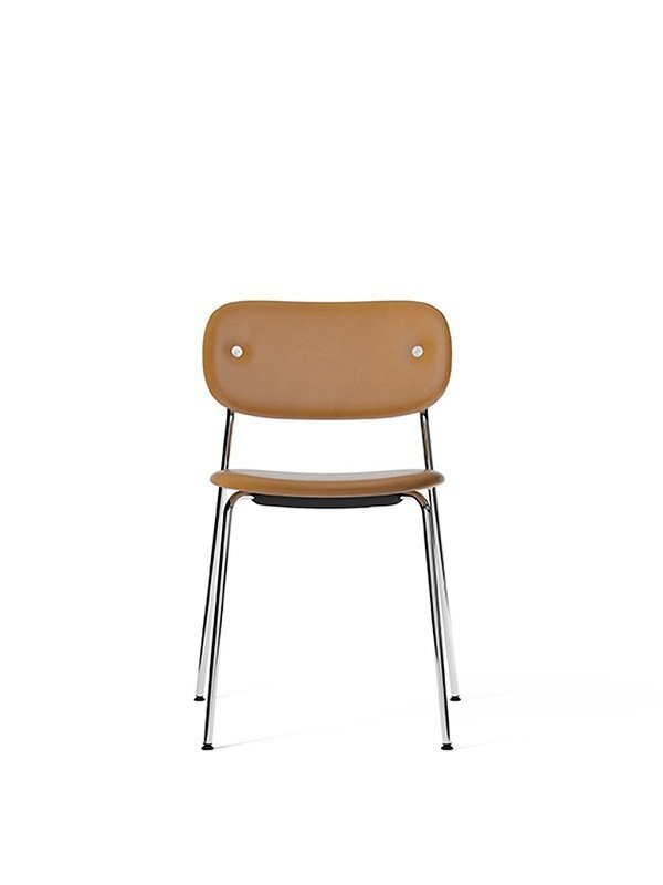 Audo Copenhagen Copenhagen Co Chair fully upholstered Chrome - Dakar - 0250