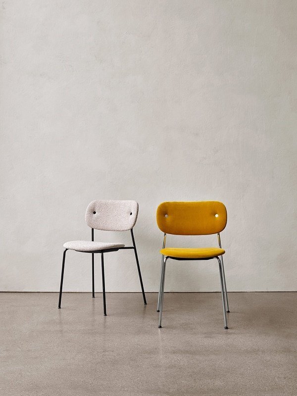Audo Copenhagen Copenhagen Co Chair fully upholstered Chrome