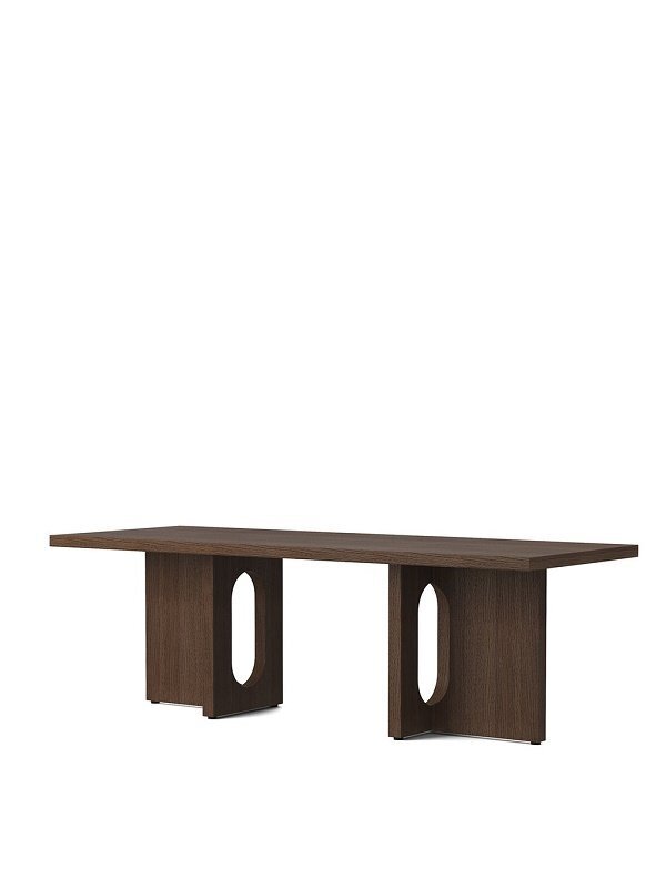 Audo Copenhagen Copenhagen Androgyne Lounge Table Wood - Dark Stained Oak / Dark Stained Oak