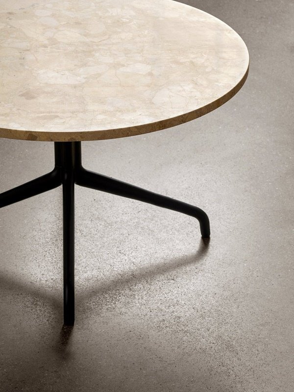 Audo Copenhagen Copenhagen Harbour Column Table Round With Star Base Bar 