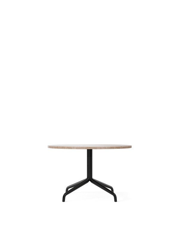 Audo Copenhagen Copenhagen Harbour Column Lounge Table - Black / Kunis Breccia