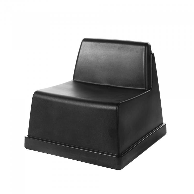 Maramo Lounge Stuhl Laze, Polyethylen - Schwarz
