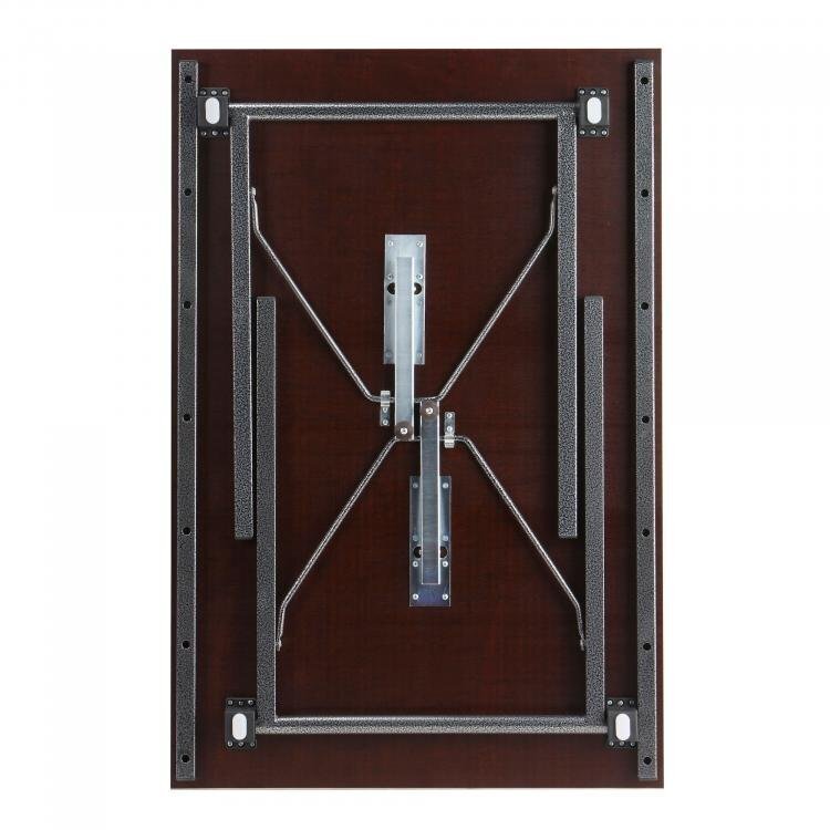 Maramo Klapptisch U-Table, Hammerschlag - Melamin
