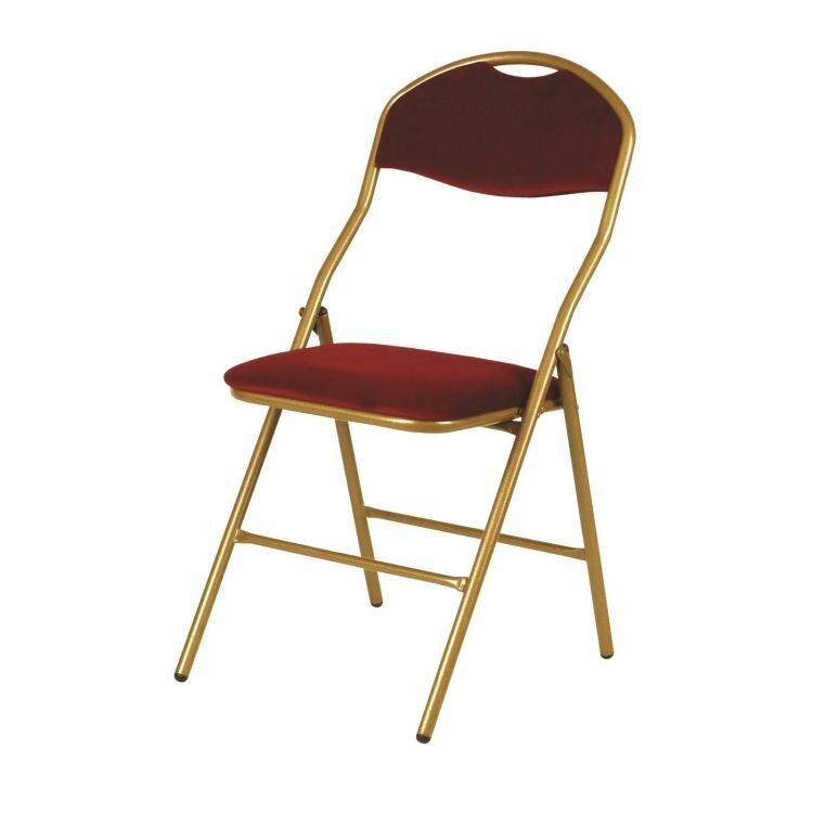 Maramo Klappstuhl Super De Luxe - Gold, Rot