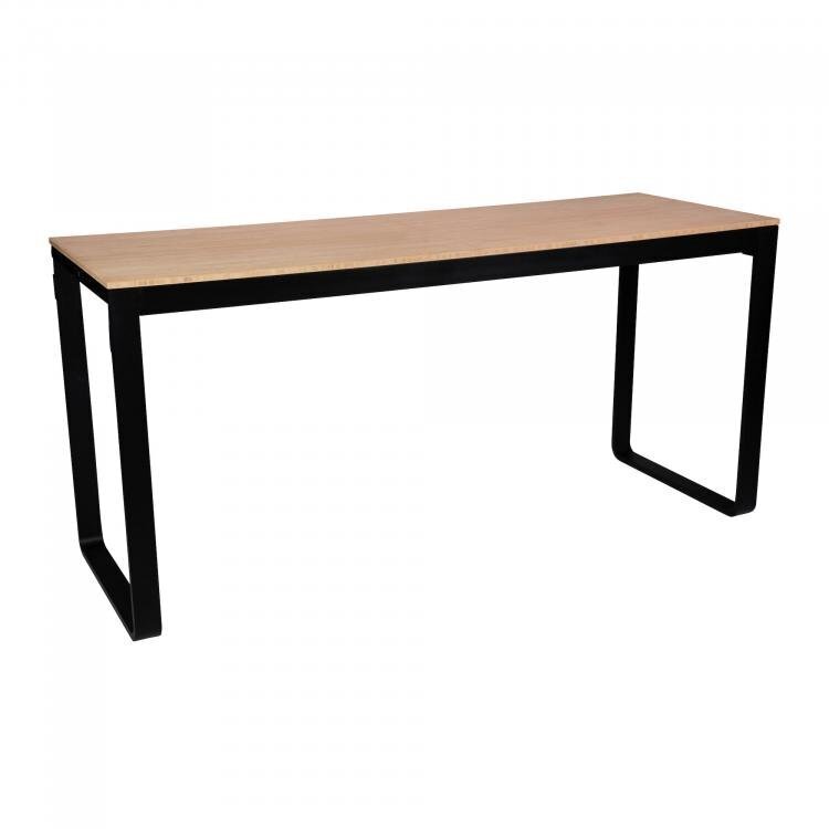 Maramo Klapptisch Flow Grande, Aluminium - Bambus, Schwarz
