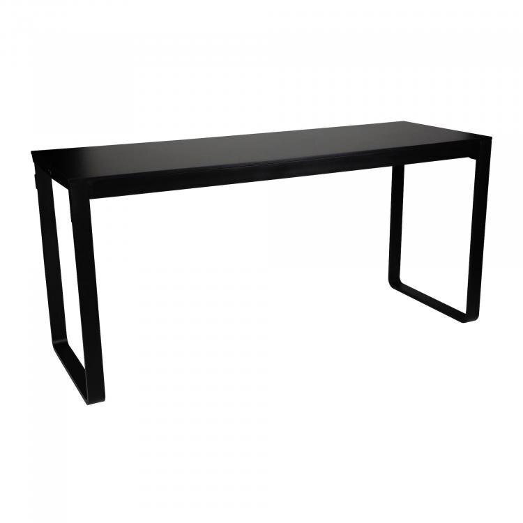 Maramo Klapptisch Flow Grande, Aluminium - Melamin Schwarz