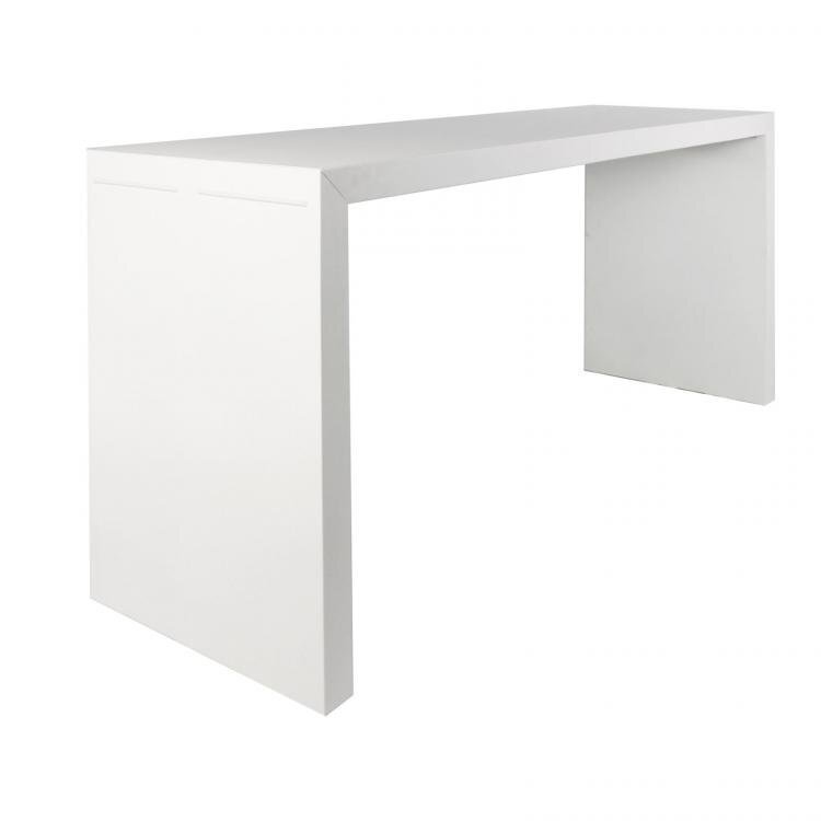 Maramo Stehtisch Titan High, aluminium - Weiß