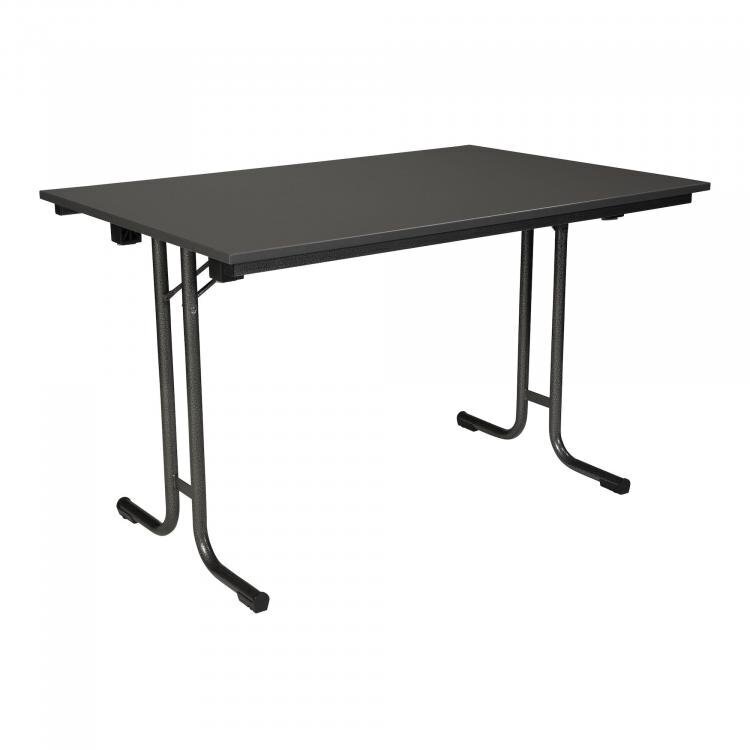 Maramo Klapptisch T-Table, Hammerschlag - Anthrazit