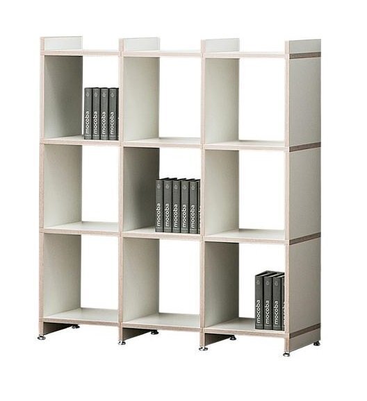 Mocoba 3 x 3 Sideboard mit Aufsätzen