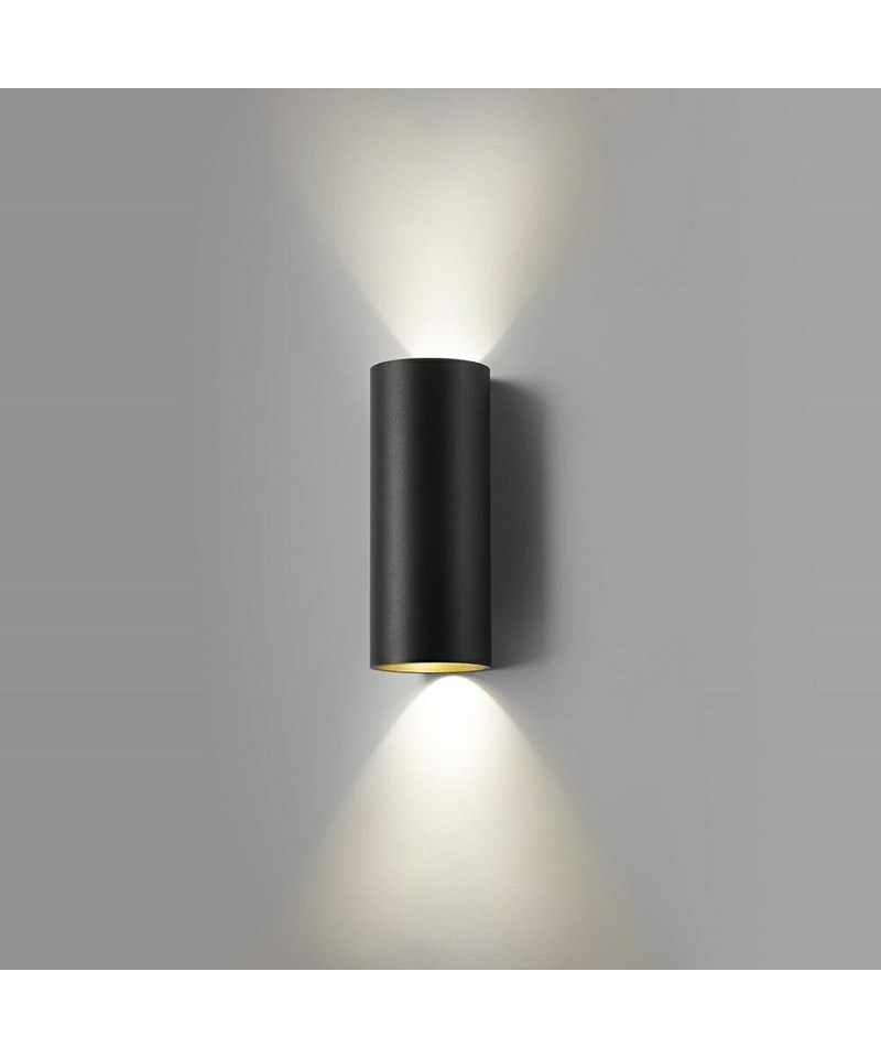 Light-Point Zero W2 LED Wandleuchte - Schwarz/Gold