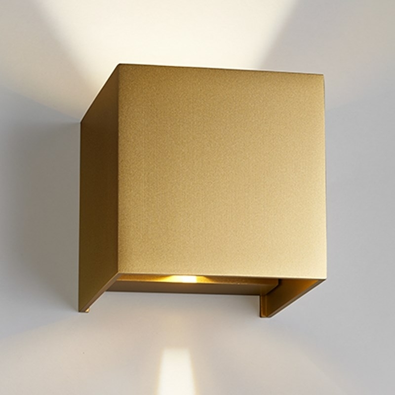 Light-Point Box XL Wandleuchte - Gold