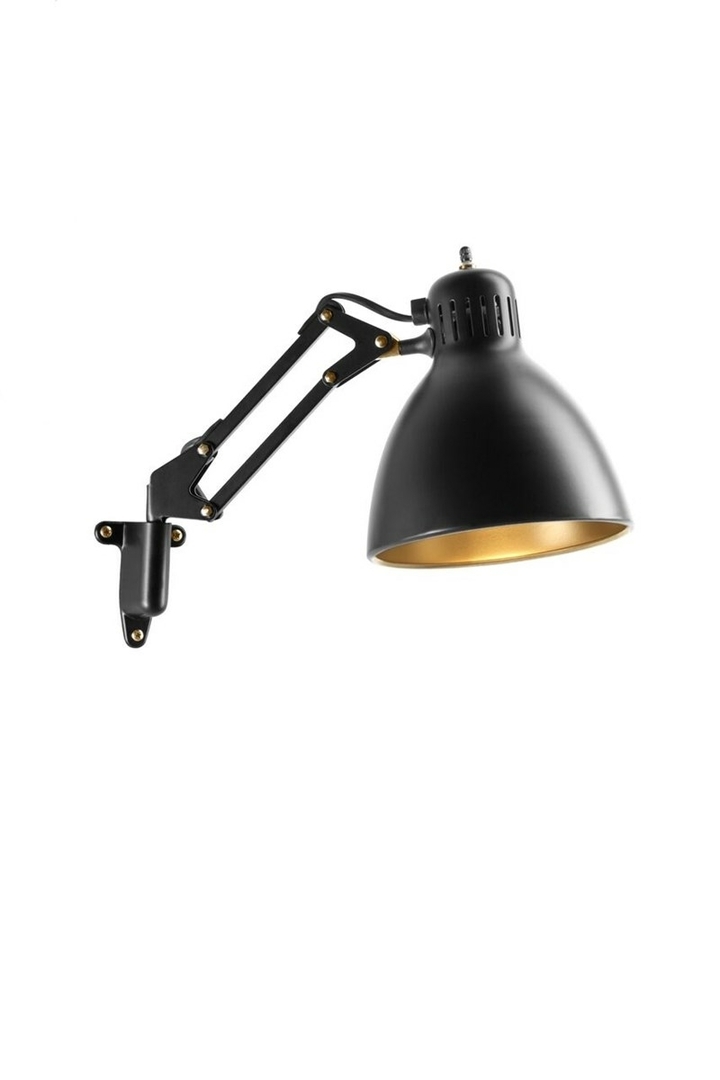 Light-Point Archi W1 Wandleuchte - Schwarz/Gold