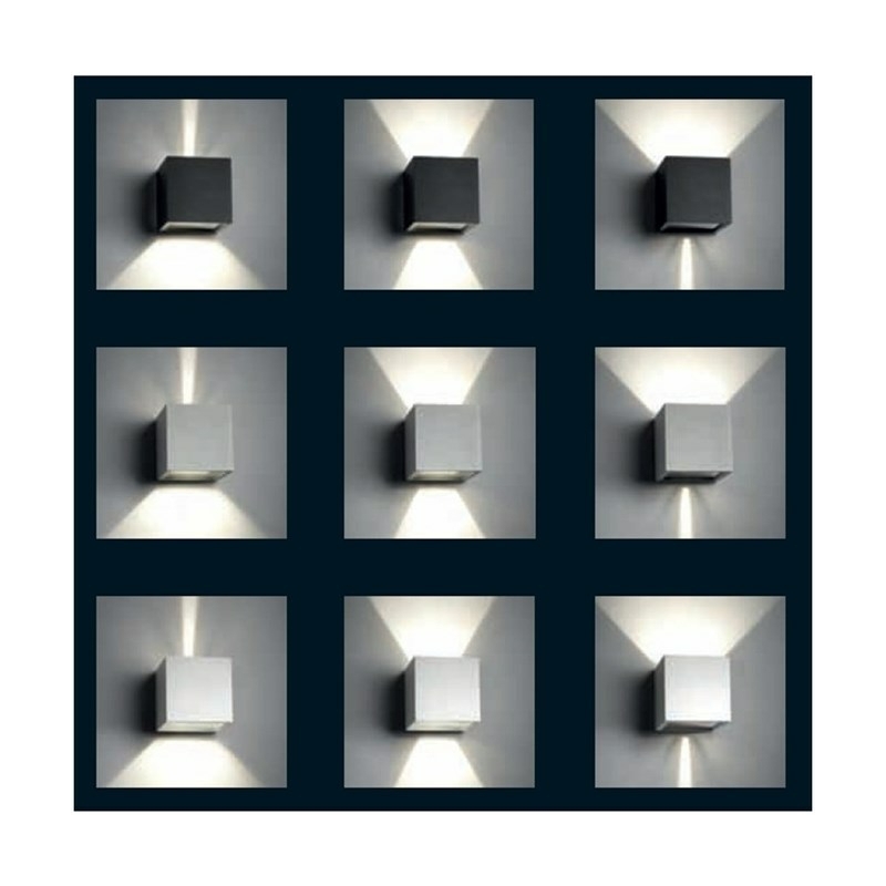 Light-Point Cube LED Wand- /Außenleuchte