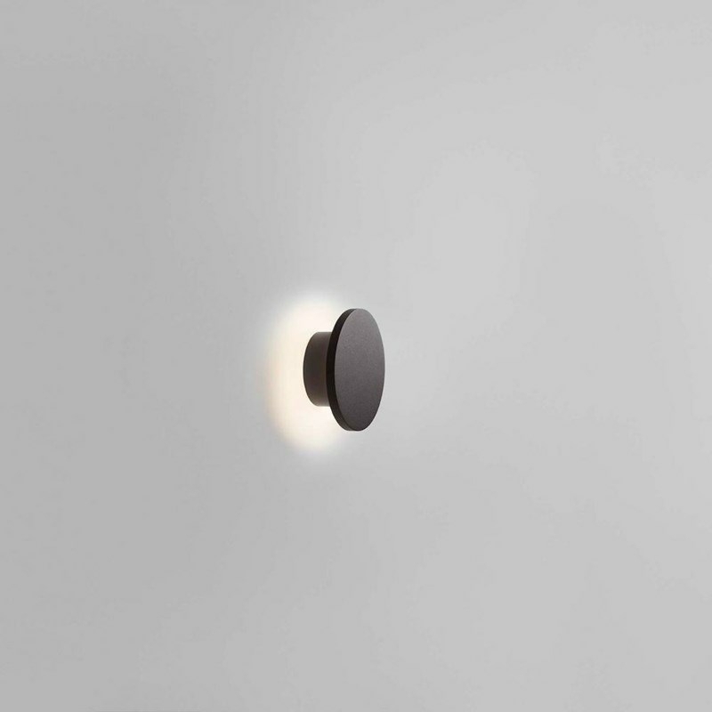 Light-Point Soho W1 LED Wandleuchte Ø12 - Schwarz