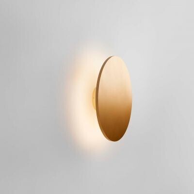 Light-Point Soho W3 LED Wandleuchte Ø30 - Gold 