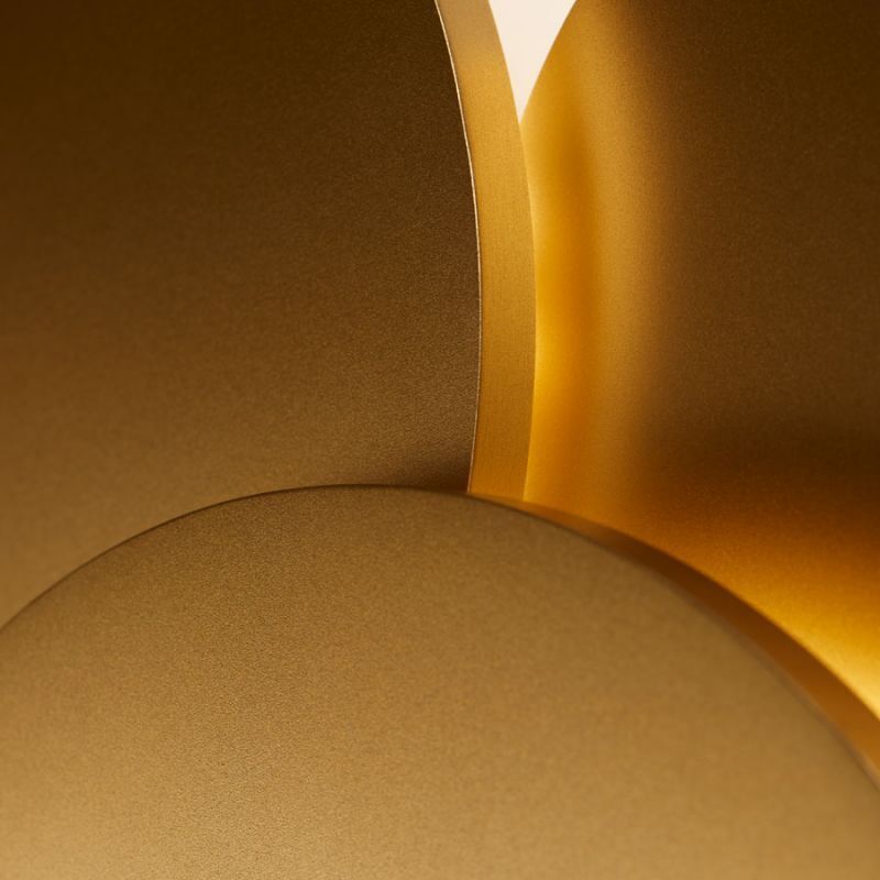 Light-Point Soho W4 LED Wandleuchte Ø40 - Gold