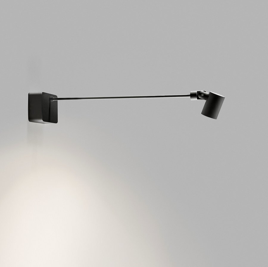 Light-Point Focus Gallery LED Wandleuchten - Schwarz