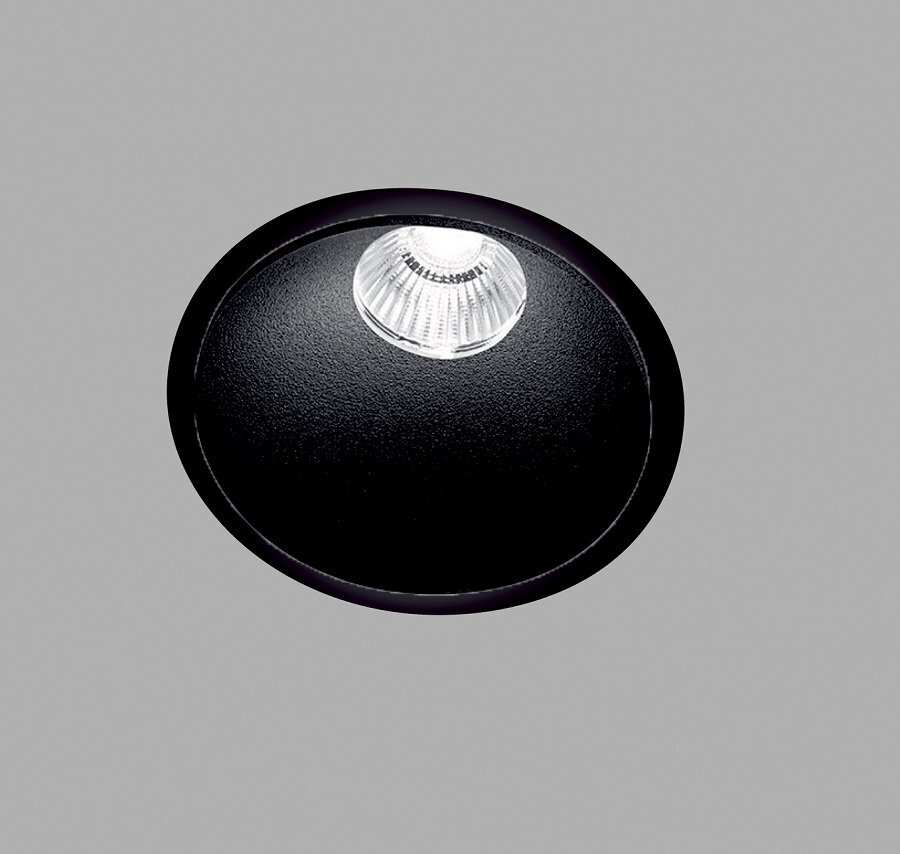 Light-Point Curve Round Deckenleuchten - Schwarz - Trim
